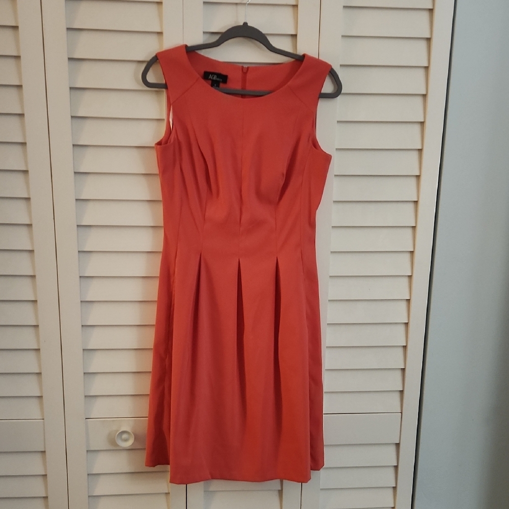 AGB Dresses Coral Colored Sleveless Dress Size 6